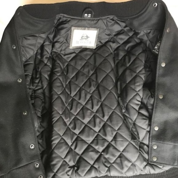 KCSM stadium jacket, wool blend and leather M/L - Picture 13 of 14